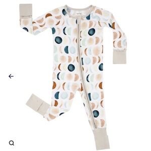 Little Sleepies Luna Neutral Zippy Size 0-3 Months